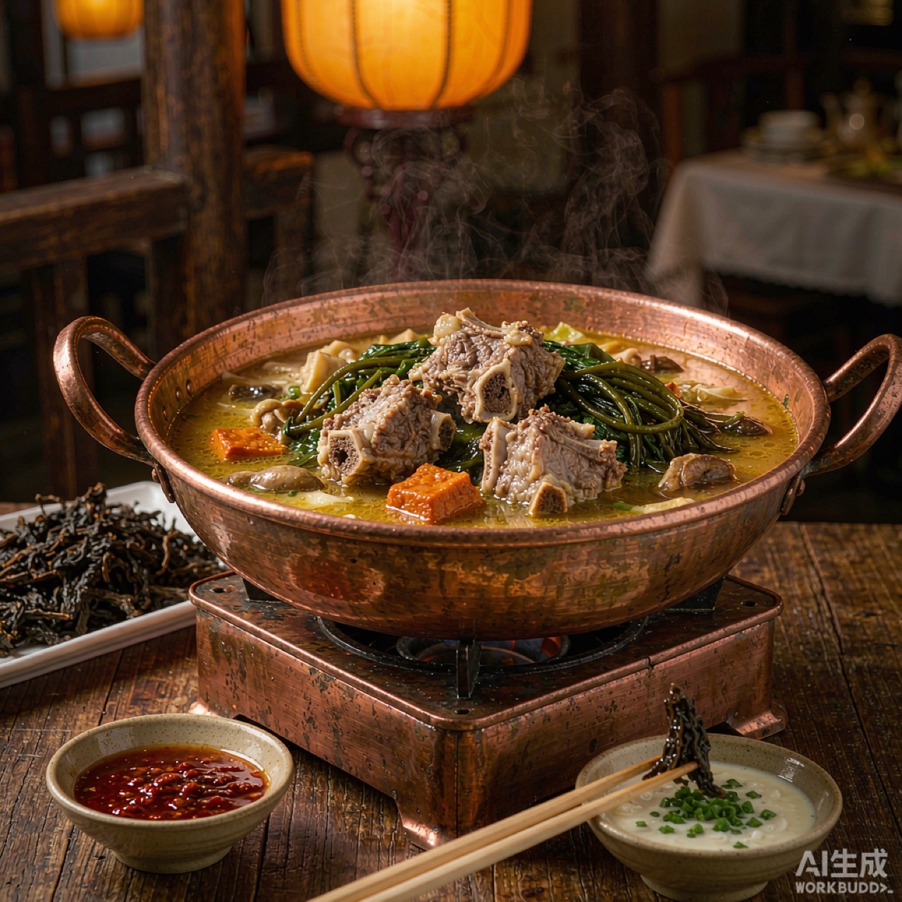 丽江腊排骨火锅